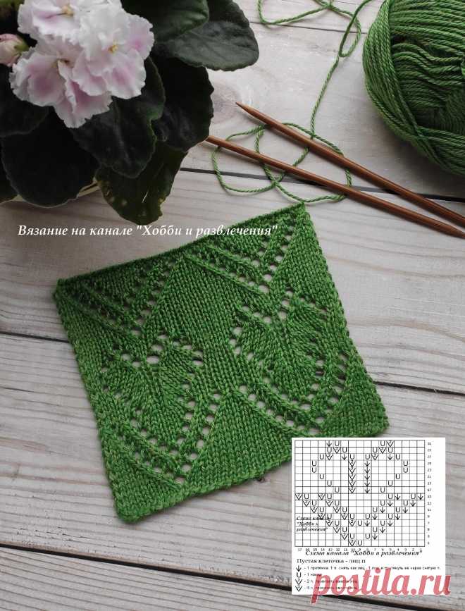 Новый ажурный узор для Вашей копилки — HandMade