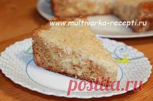 Кокосовый «кухен» в мультиварке
