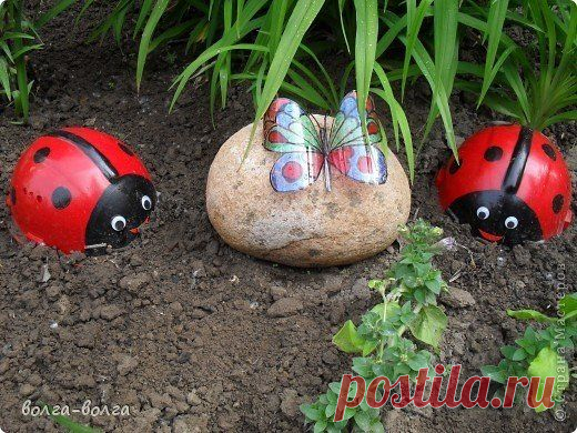 Божьи коровки как идея для декора