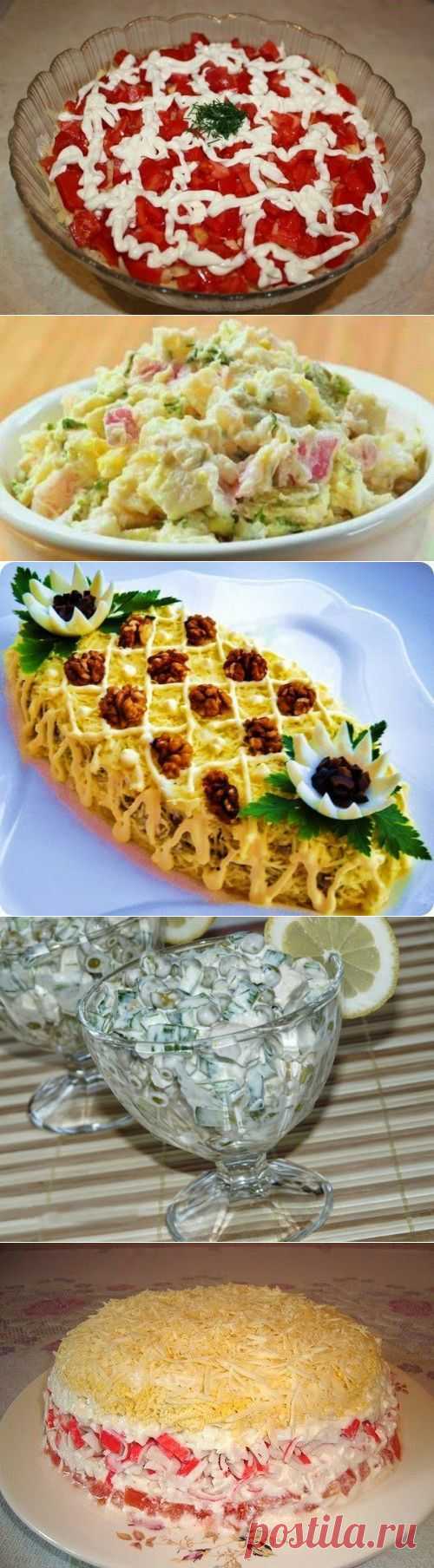 Лучшие кулинарные рецепты: Салаты