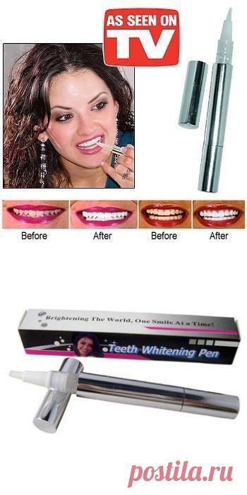 Отбеливание зубов гель с кистью Teeth Whitening Pen
Хотите что бы Ваша улыбка сияла белизной? С Teeth Whitening Pen Ваша улыбка станет ослепительно белой благодаря безопасной технологии отбеливания. Гель можно использовать везде - на работе, в поездке.