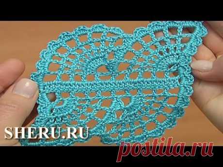 Широкая лента из паутинок. Видеоурок от студии SHERU.RU