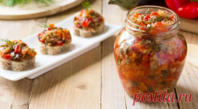 Самая вкусная баклажанная икра на зиму - рецепту уже много-много лет, по нему готовила моя бабуля — Бабушкины секреты