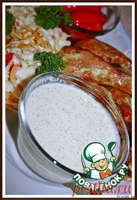 Белый соус для барбекю и шашлыков - кулинарный рецепт