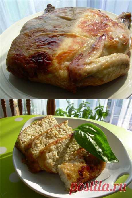 Фаршированная курица по Одесски.