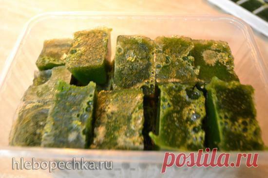Кубики из сока стеблей сельдерея замороженные - Хлебопечка.ру