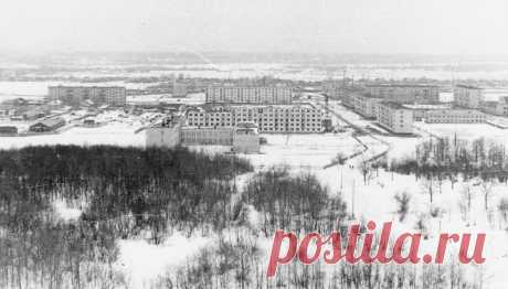 Вид с первой вышки, наверно 1972год