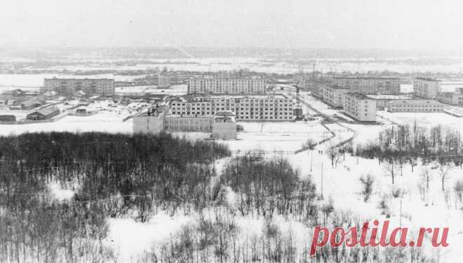 Вид с первой вышки, наверно 1972год