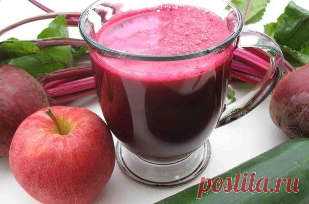 Коктейль, очищающий организм

Хотите сок, который выводит токсины из организма?
Огурец и сельдерей природные диуретики, которые помогают очистить почки. Свекла - хорошо очищет печень и укрепляет кровь. Лимон, имбирь и яблоки защищают и оздоравливают. Клюква хороша для очищения мочевого пузыря и почек.
А в целом очищается весь организм.

Ингредиенты:
2 яблока
1 огурец
1 лимон
2 стебелька сельдерея
1/3 чашки клюквы
корень имбиря размером с большой палец руки
2 свеклы

Выпива...