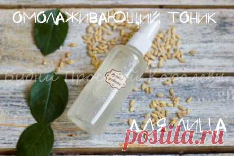 Омолаживающий тоник для лица из перловки: дадим коже свежесть и красоту