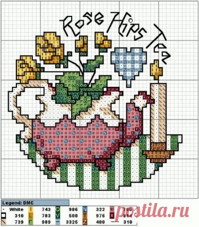 КУХОННЫЕ МИНИАТЮРЫ - КУХНЯ - СХЕМЫ ВЫШИВКИ КРЕСТИКОМ - Каталог файлов - ХОББИ