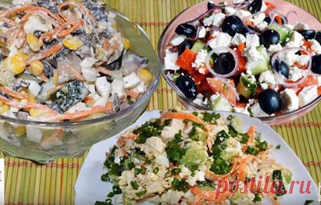 Вкусные салаты на Новый год без майонеза - Простые рецепты Овкусе.ру