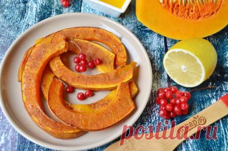 Запеченная тыква с медом и корицей - пошаговый рецепт с фото на Повар.ру