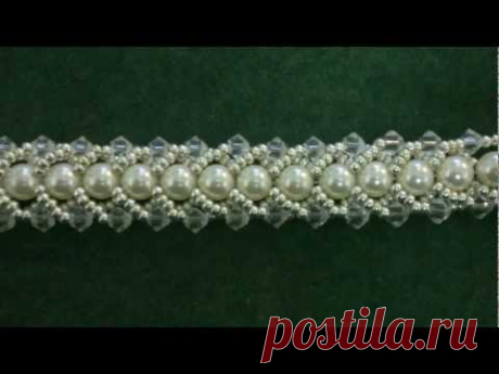 Beading4perfectionists : Beginners tutorial :  Flat Spiral beading tutorial