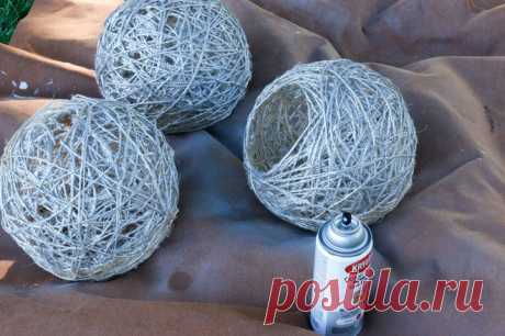 Красивый вариант садового светильника | Рукоделие