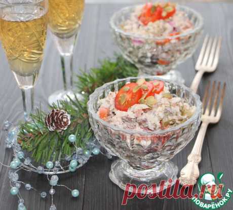 Салат &quot;Под бой курантов&quot; - кулинарный рецепт