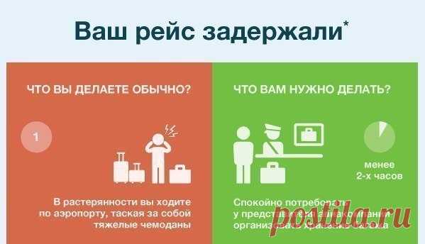 Что делать, если задержали рейс?