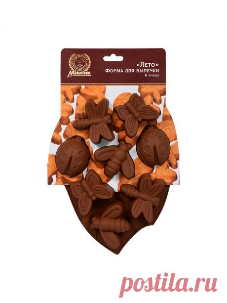 Форма из силикона "Лето" 27,5*21*3 см, 8 ячеек, шоколад, Marmiton /20, Marmiton Форма из силикона "Лето" 27,5*21*3 см, 8 ячеек, шоколад, Marmiton /20 Marmiton 6116274 в интернет-магазине Wildberries.kz.