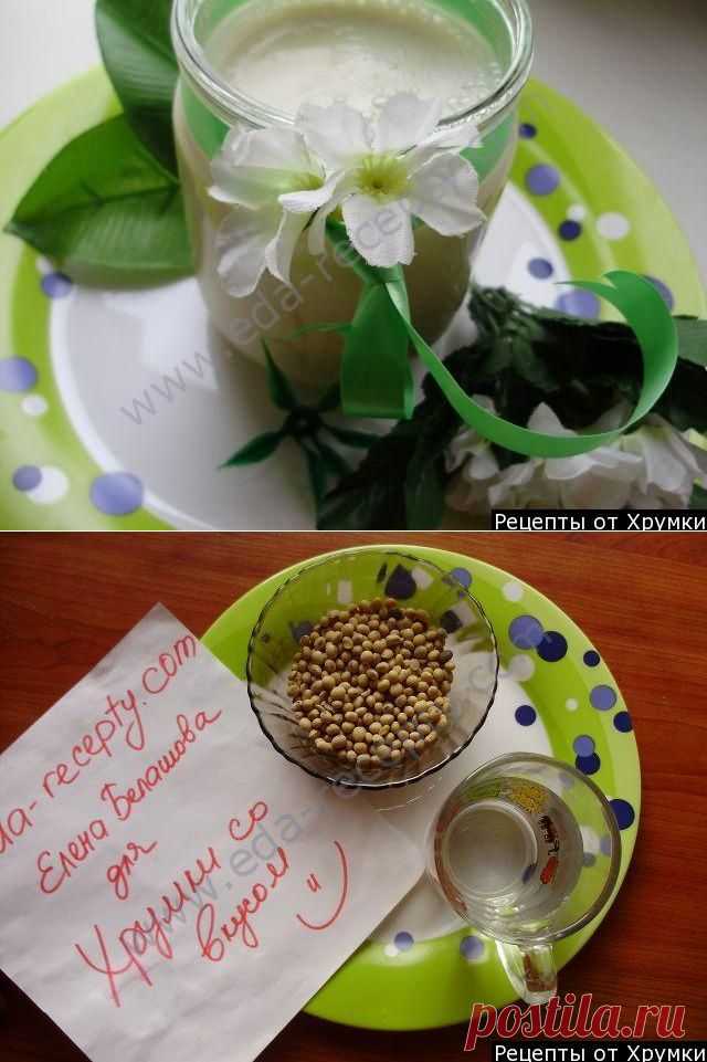 Кулинарный рецепт Рецепт соевого молока с фото