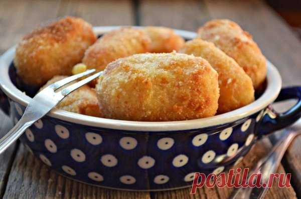 Куриные крокеты с сыром - вкуснейшая альтернатива котлетам