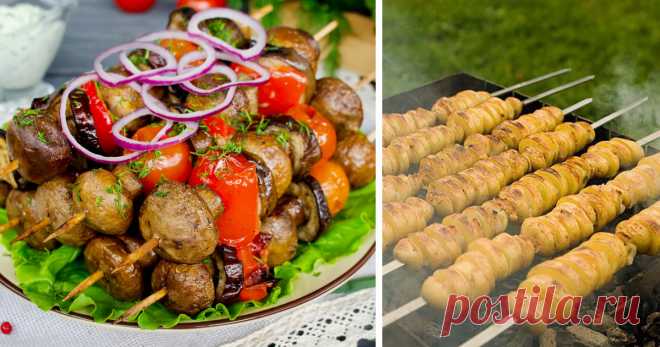 Не шашлыком единым: рецепты великолепных блюд на мангале (12 фото) Вот и наступила теплая пора, а это значит, что официальное открытие сезона пикников уже стартует в эти выходные! Этот пост для тех, кто хочет уйти от стандартных шашлыков и попробовать что-то необычно…