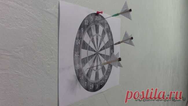 Дартс - крутая самоделка своими руками