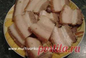 Вкусное сало за 60 минут в мультиварке Как приготовить вкусное сало в мультиварке рецепт.
