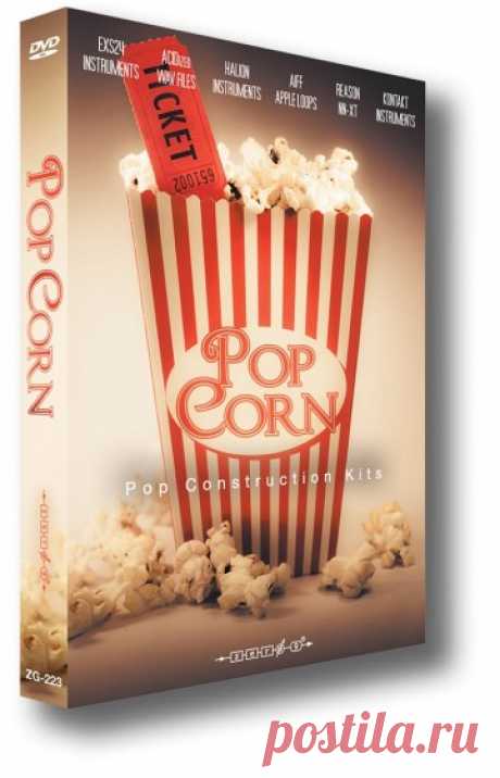 Zero-G Popcorn Pop Construction Kits MULTiFORMAT  | 2.66 GB
Popcorn is a huge 2.2Gb 24 construction kit sound library. Sounds range from smooth shimmering contemporary pop to totally corny, cheesy melodies from the previous five decades.

Download at:

https://audioclub.store/uncategorized/zero-g-popcorn-pop-construction-kits-multiformat/