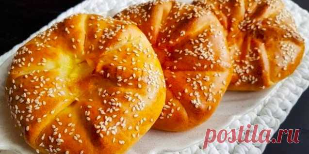 ХАЧАПУРИ С СЫРОМ НА КЕФИРЕ В ДУХОВКЕ