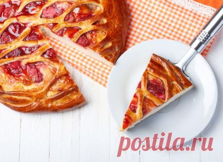 Клубничный пирог: домашний рецепт - tochka.net