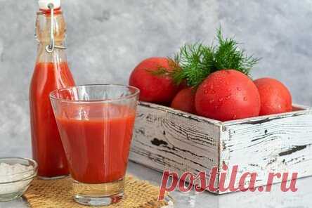 Томатный сок через соковыжималку на зиму