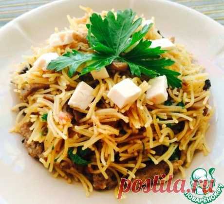 Вермишель-паутинка-вкусный ужин за 15 минут - кулинарный рецепт