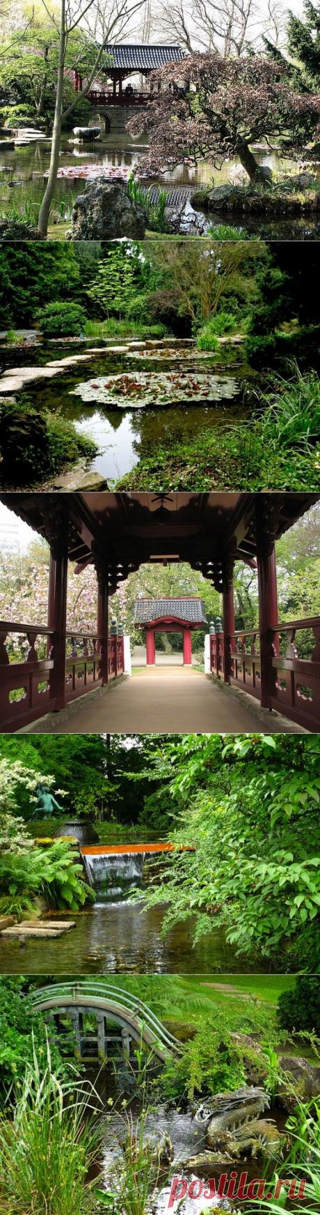 В Германии множество японских садов. Сад в Леверкузене интересен просто по самой причине его возникновения.