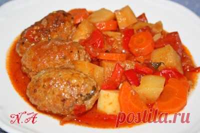 Кифта димлама в горшочках.(узбекская кухня) :
