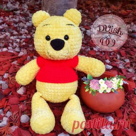 PDF Винни Пух крючком. FREE crochet pattern; Аmigurumi doll patterns. Амигуруми схемы и описания на русском. Вязаные игрушки и поделки своими руками #amimore - Винни Пух, Winnie the Pooh, медведь, зефирный медвежонок, плюшевый мишка, teddy bear, oso, suportar, ours, bär, ayı, niedźwiedź, medvěd, bära. Amigurumi doll pattern free; amigurumi patterns; amigurumi crochet; amigurumi crochet patterns; amigurumi patterns free; amigurumi today.