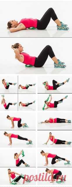 Fat-Burning Workout: Lose Love Handles With a Beach Towel