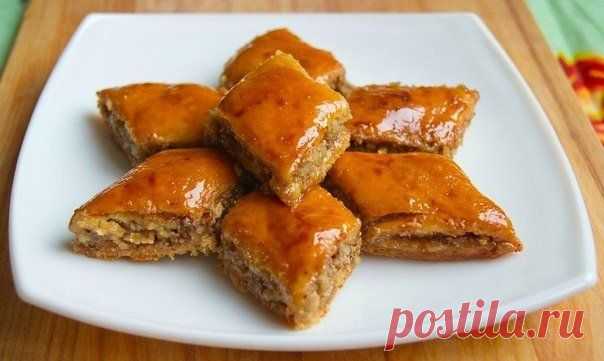 Как приготовить пахлава армянская - рецепт, ингридиенты и фотографии