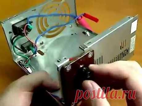 Дуговая сварка из микроволновки