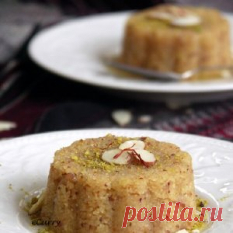 Грис халва с канела и ядки