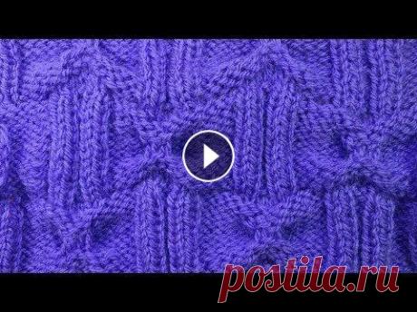 БАНТИКИ   узор вязания спицами для свитера  39 БАНТИКИ узор вязания спицами для свитера 39 ПЛЕЙЛИСТ ЛУЧШИЕ УЗОРЫ ВЯЗАНИЯ СПИЦАМИ *ТОВАРЫ ДЛЯ ВЯЗАНИЯ от производителей* Это ещё один вариант узора Кл...