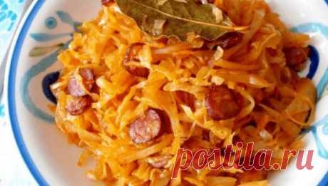 Вкусная тушеная капуста по немецкому рецепту | Мой сад и огород | Яндекс Дзен