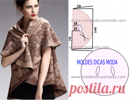 MOLDE PARA CAPA DE INVERNO