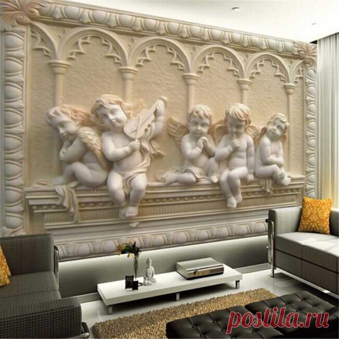 wallpaper disney Picture - More Detailed Picture about Custom 3d mural wallpaper European style 3D stereoscopic relief jade living room TV backdrop bedroom 3d photo wallpaper Picture in Wallpapers from Colors Make Co., Ltd | Aliexpress.com | Alibaba Group
