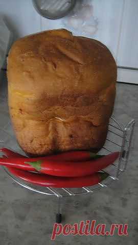 Хлеб с перцем и сыром