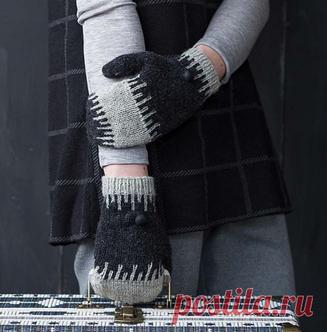 North Star Flip-Top Mittens by Shelby Goddard