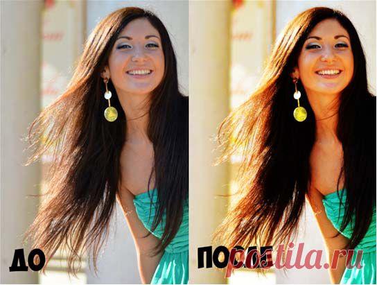 Создание золотого свечения на изображении