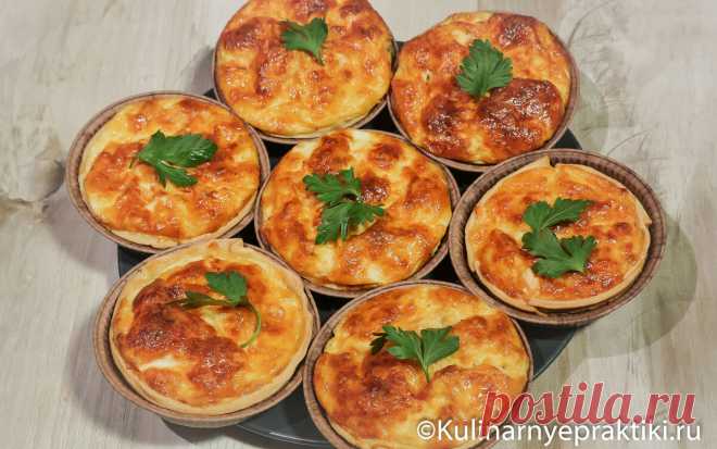 Киш с лососем - Как легко приготовить изысканную закуску для большой компании | Кулинарные практики | Дзен