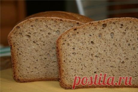 Пшенично-ржаной хлеб в хлебопечке