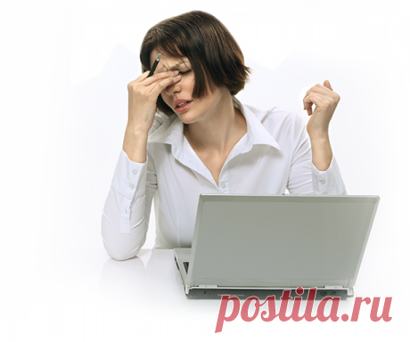 Когда глаза устают от работы за компьютером
