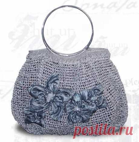 ВЯЗАНИЕ КРЮЧКОМ. Сумки. Большая подборка - 120 фото